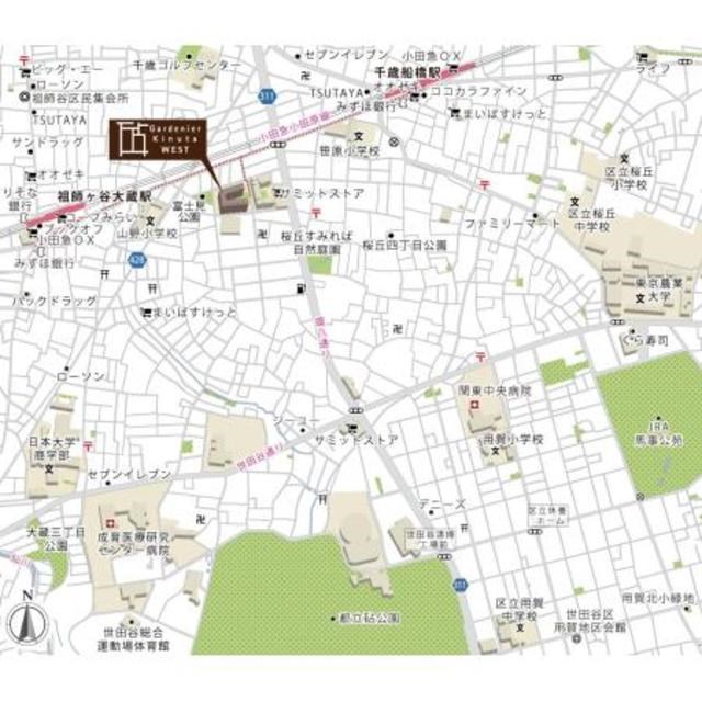 ガーデニエール砧 WEST その他
