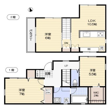 駒場1丁目戸建 間取り