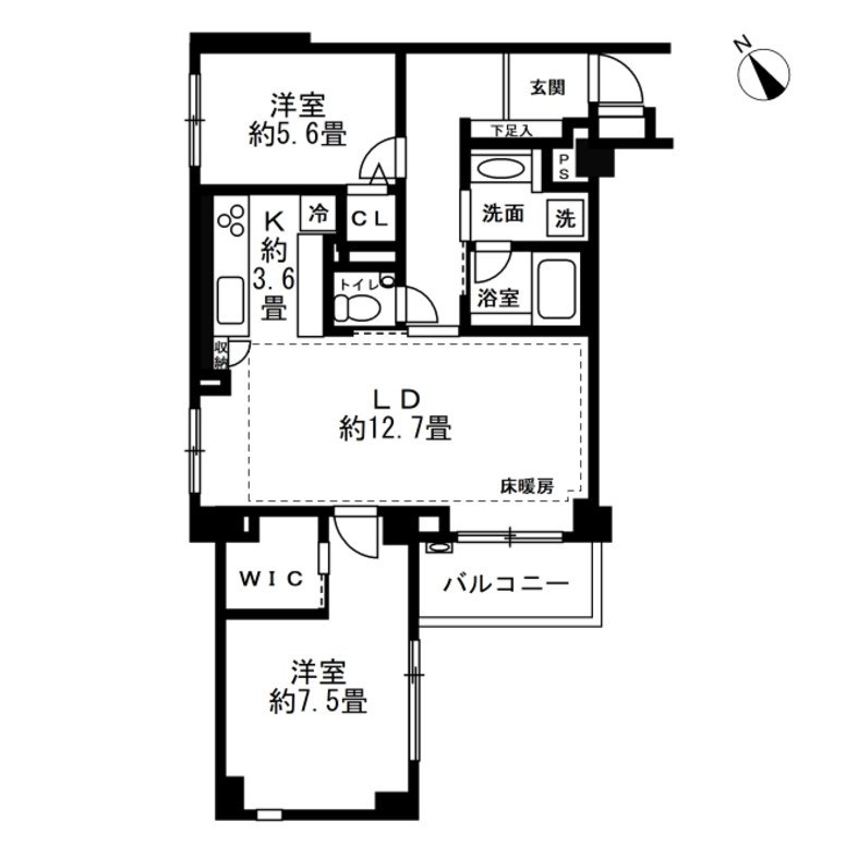 グランドメゾン中目黒THE CLASS 間取り