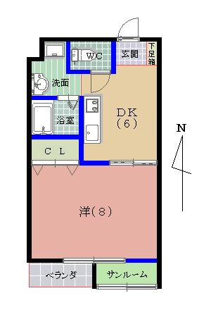 アルバ・パラッツォ 間取り