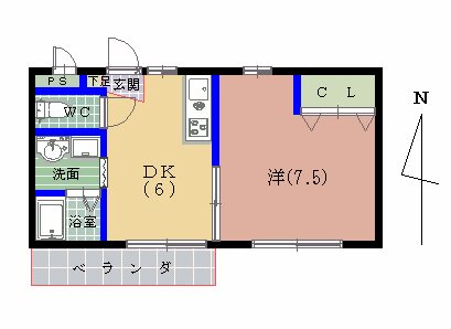 アビタシオン１２ 間取り