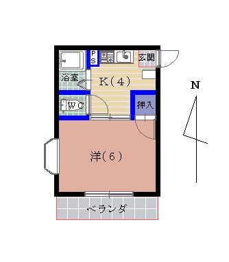 太陽マンション 間取り