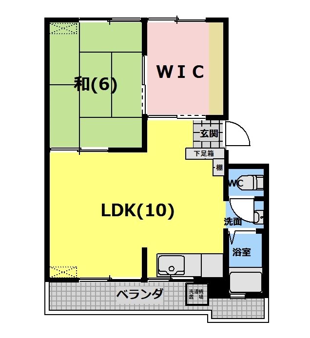 吉川マンションＢ棟 間取り