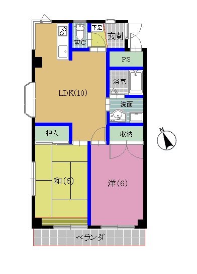 カーサボニータ 間取り