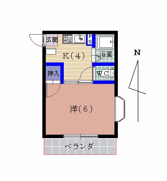 太陽マンション 間取り