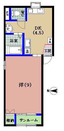 N'sコーポ 間取り