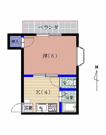 太陽マンション 間取り