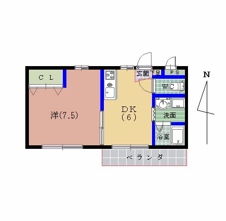 アビタシオン１２ 間取り