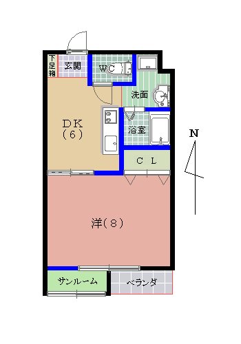 アルバ・パラッツォ 間取り
