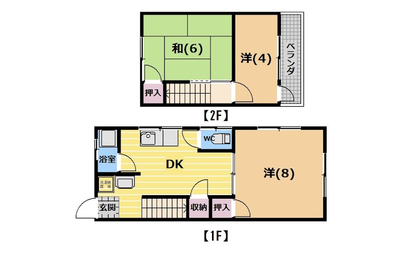 日之出５丁目貸家 間取り