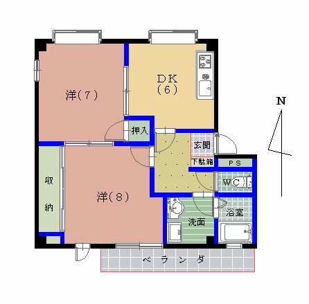 コーポ寿 間取り