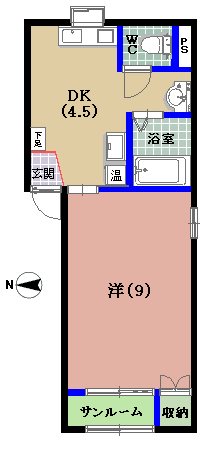 N'sコーポ 間取り