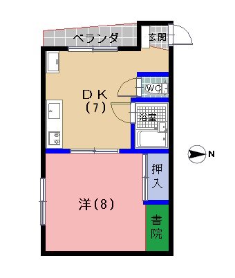 コーポ恵比寿 間取り