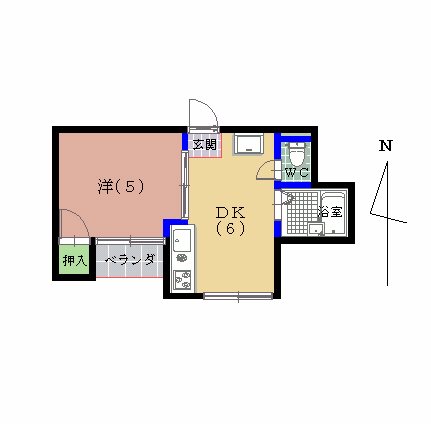 コーポＨＯＴ 間取り