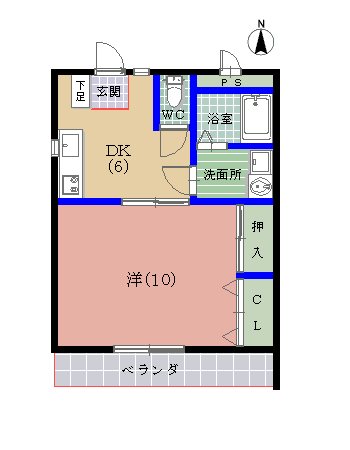 パストラル印田 間取り