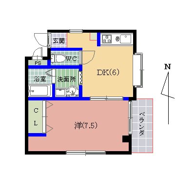 アビタシオン１２ 間取り