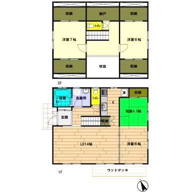 能見台ヒルズC棟 間取り