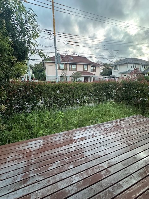 能見台ヒルズC棟 ベランダ