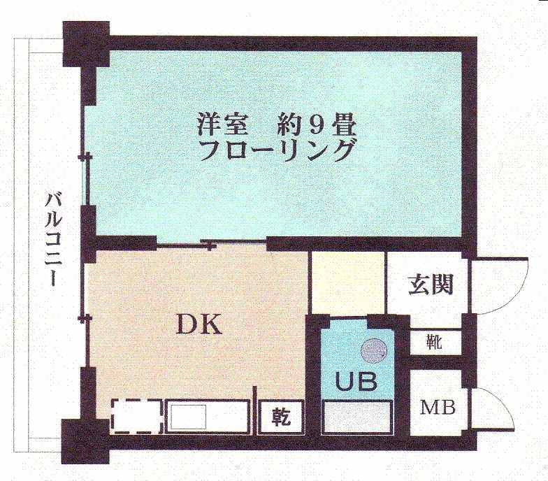 第一栄ビル 302号室 間取り