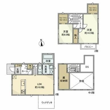 笠間戸建 間取り