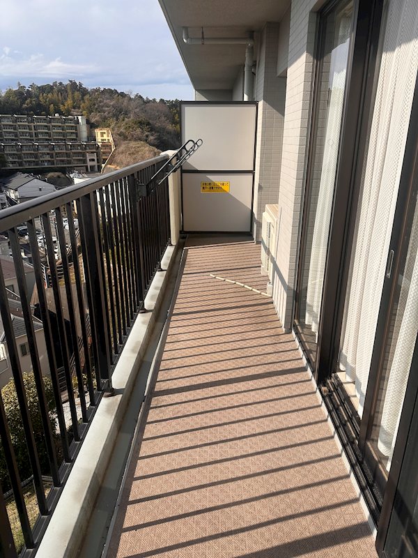 ヴェルレージュ本郷台 ベランダ