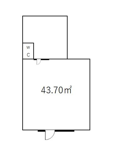 本郷台三和プラザ店舗 102号室 間取り