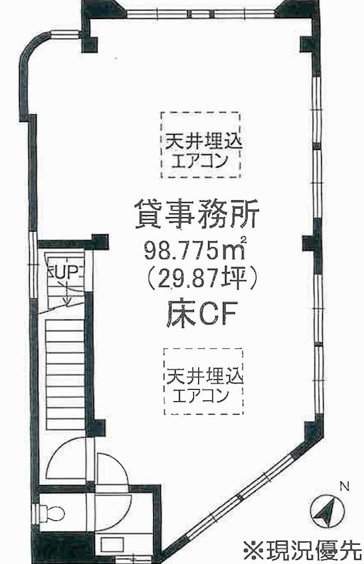 柳澤ビル ３F号室 間取り