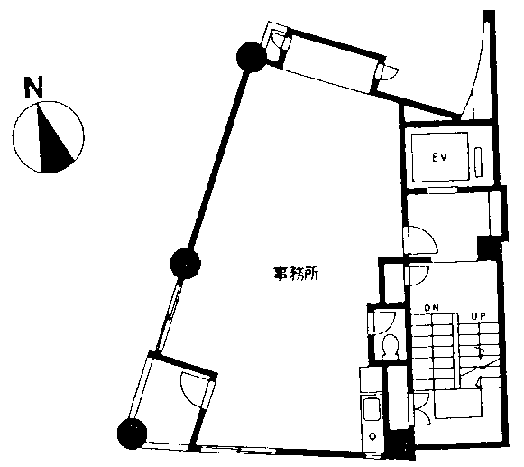 第2岩崎ビル  101号室 間取り