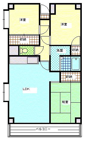 パールシティ本郷台 間取り図