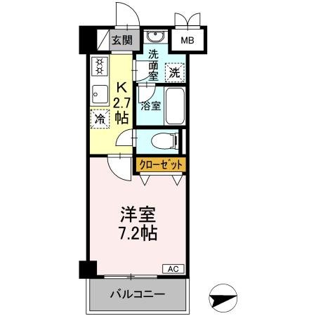 GLOIRE MANSION 304号室 間取り