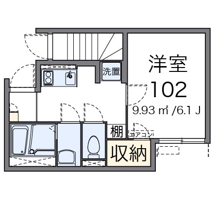 ＬＡＢＯＯＮ下丸子 間取り