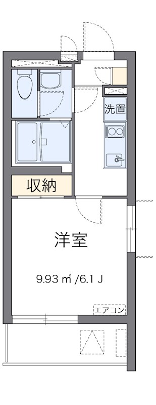 ＬＡＢＯＯＮ戸越 102号室 間取り