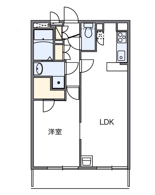 ２１リバーアイランド 間取り図