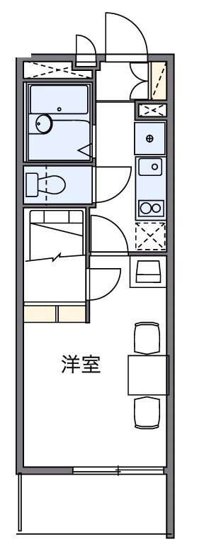 エスポワール六郷 301号室 間取り