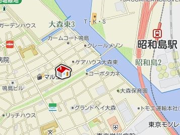 梅屋敷 地図（共通）