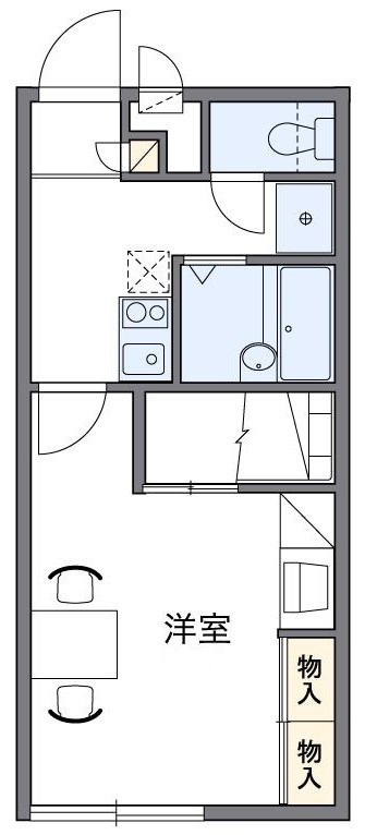 二幸 305号室 間取り