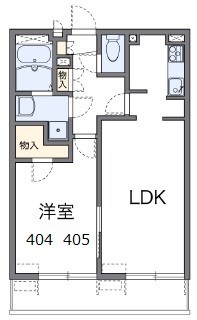 ベルファム 間取り図