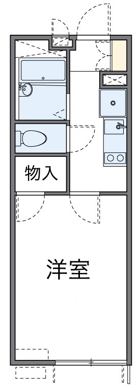 クリムゾン矢口 301号室 間取り