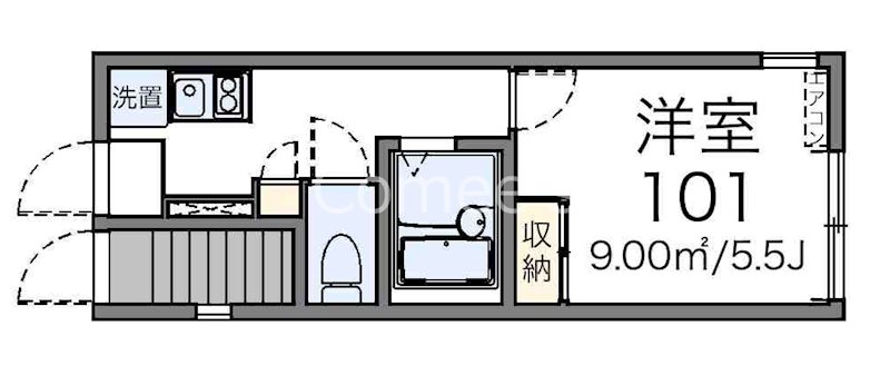 リーブス武蔵小山 間取り図