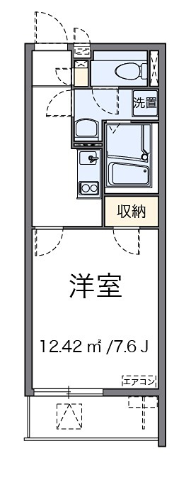ＴＡＴＥＩＳＨＩ 102号室 間取り