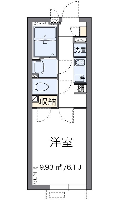 ＺＥＲＯ　２ 301号室 間取り