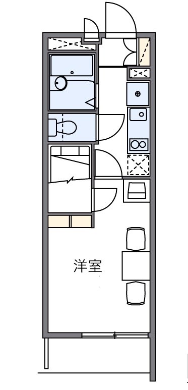 ヴィハール南六郷 間取り図