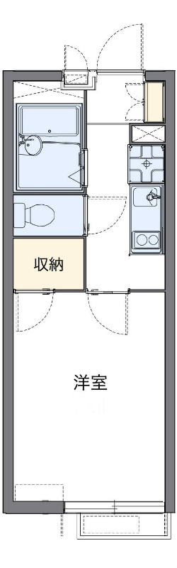 長者丸 304号室 間取り