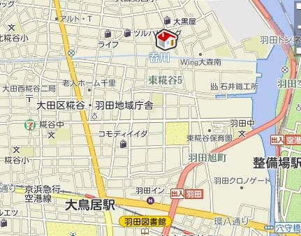 ピアチェーレ 地図（共通）
