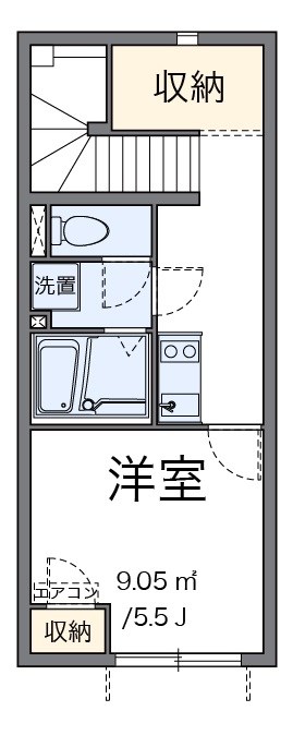 ロータスハイム 間取り図