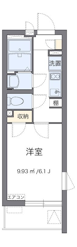 メゾン　ド　ピエラ 101号室 間取り