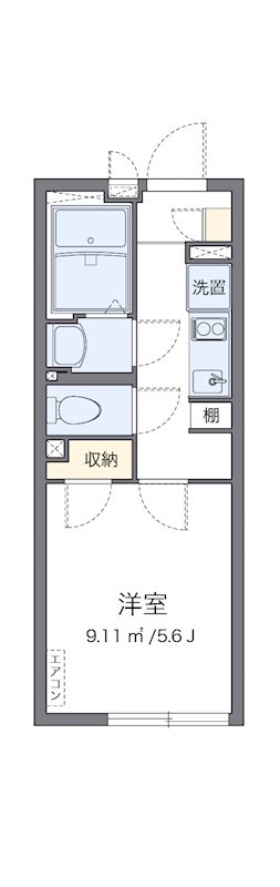 フローラ大森西 間取り図