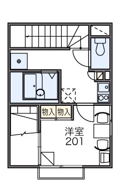 琥珀館 間取り図