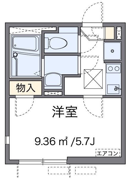 ロリエンテ 204号室 間取り