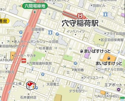 エムズ羽田 地図（共通）